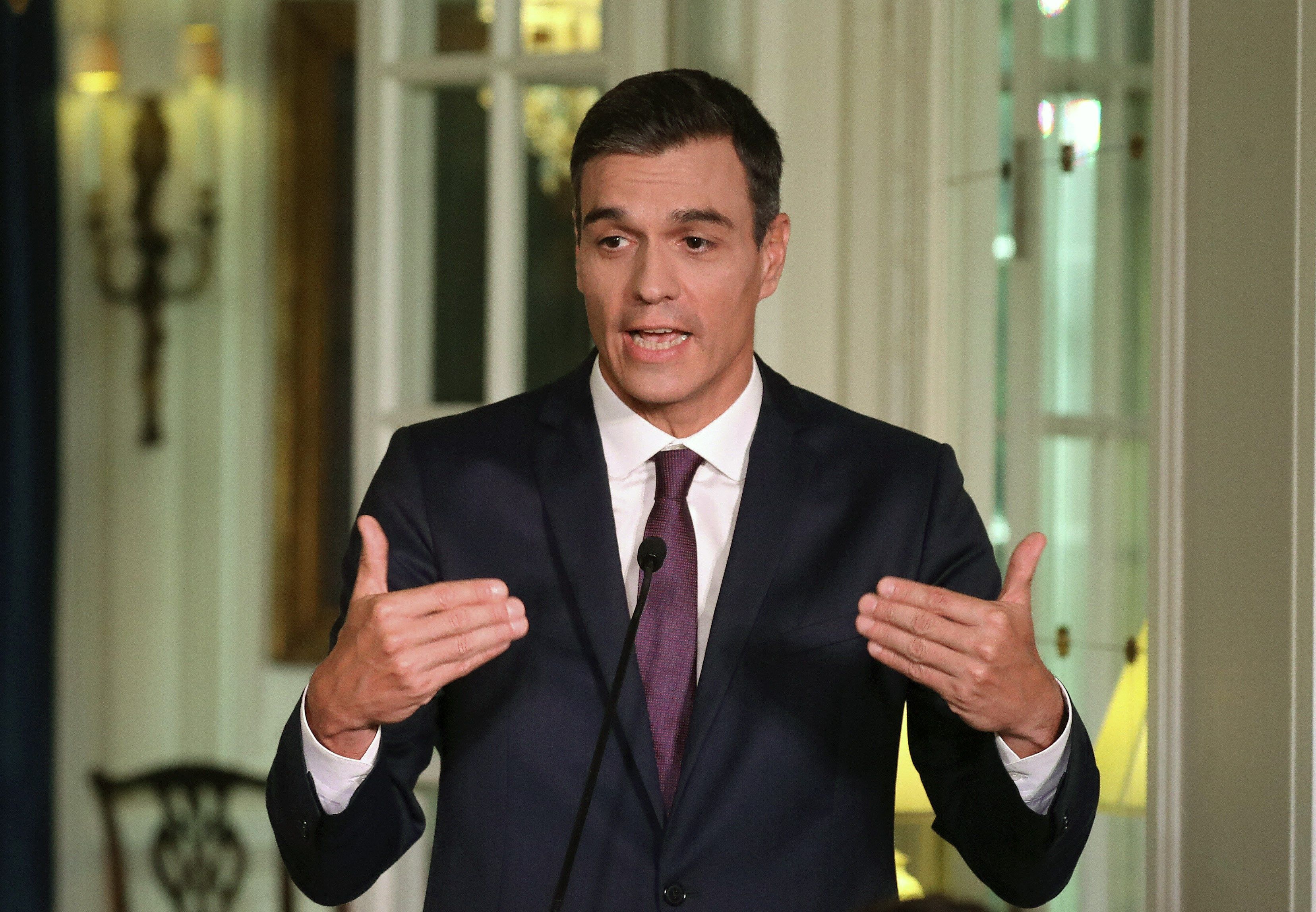 El presidente del Gobierno, Pedro Sánchez.