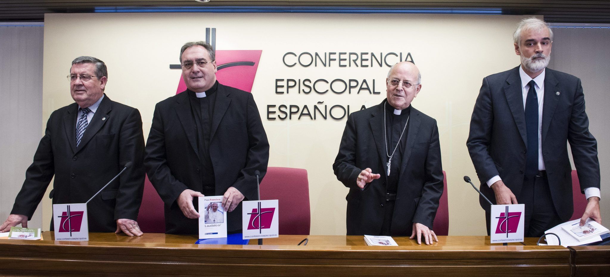 Rueda de prensa de la Conferencia Episcopal Española.
