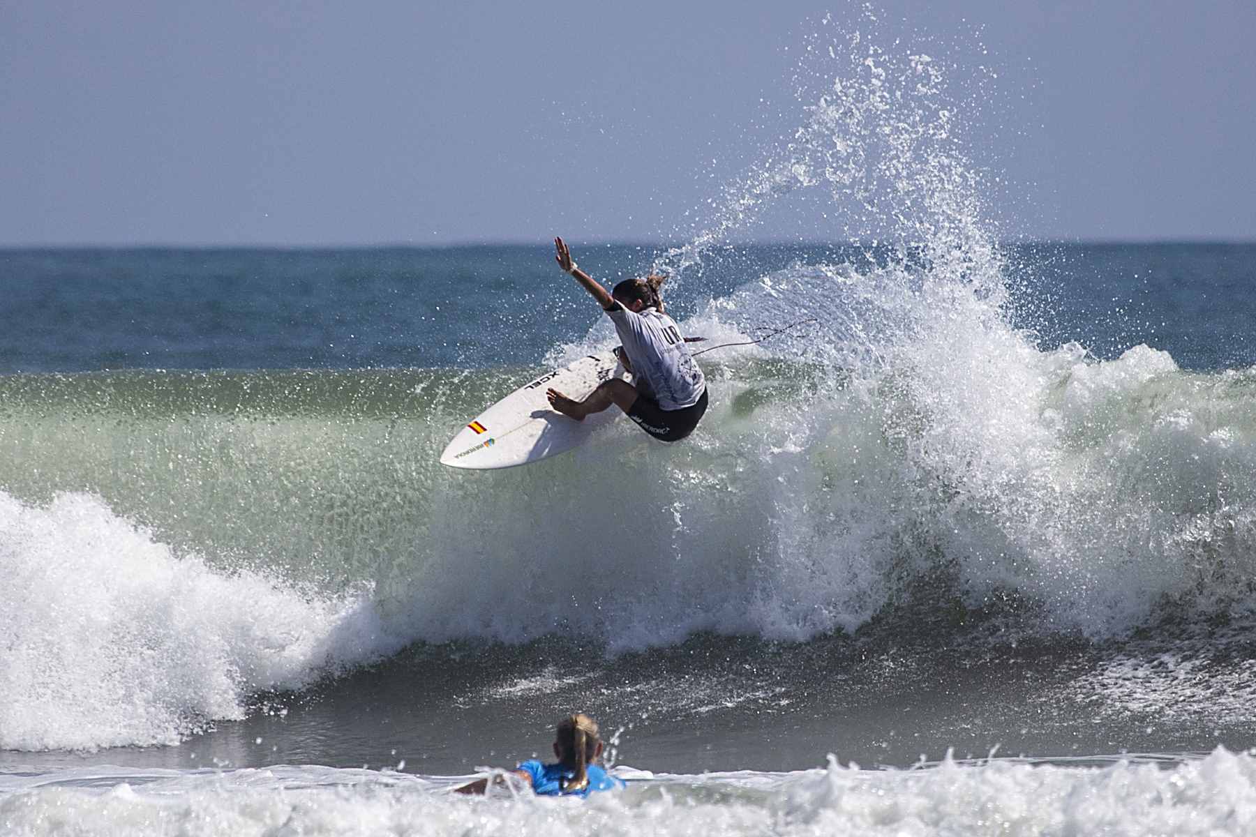 La surfista Garazi Sánchez La surfista Garazi Sánchez