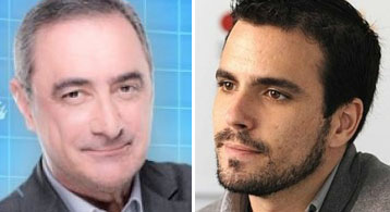 Rifirrafe entre Carlos Herrera y Alberto Garzón tras llamar “ultra” a la AVT