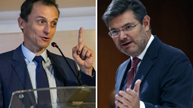 Montaje con fotografías de Pedro Duque y Rafael Catalá