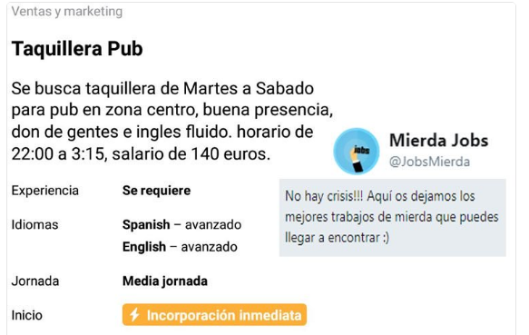 Oferta empleo Oferta empleo