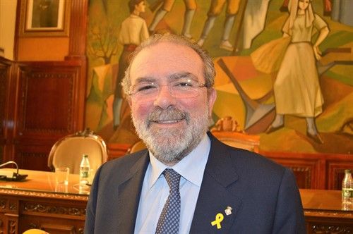 El presidente de la Diputación de Lleida, Joan Reñé.