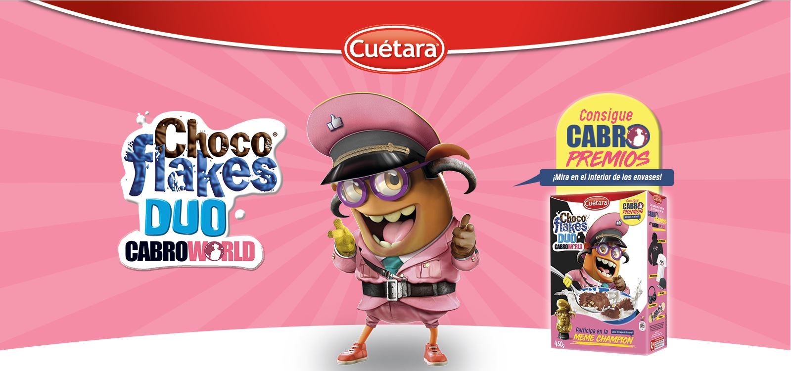 Captura de la página web de Cuétara