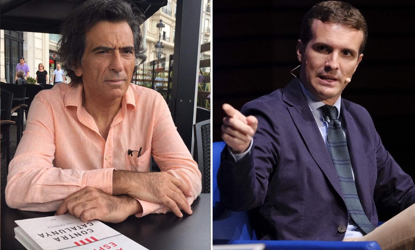 Arcadi Espada y Pablo Casado