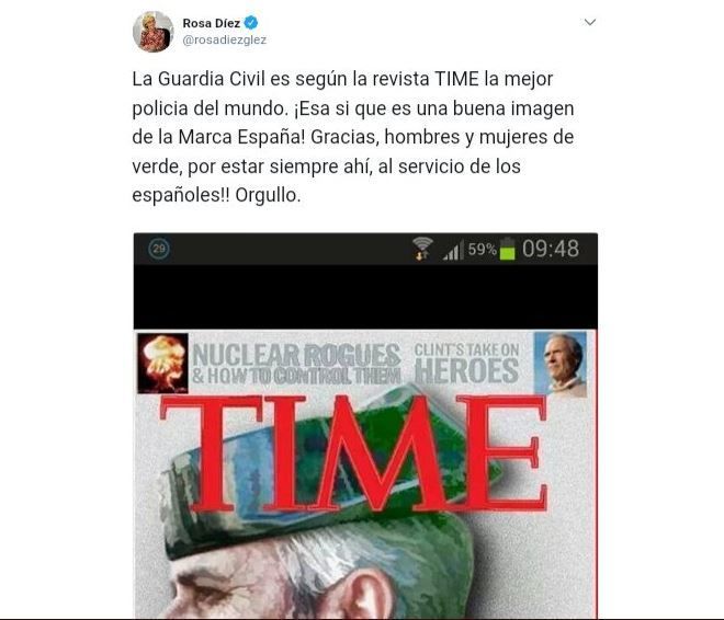 Captura tuit Rosa Díez Captura tuit Rosa Díez