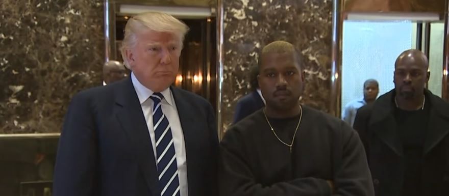 Donald Trump y Kanye West