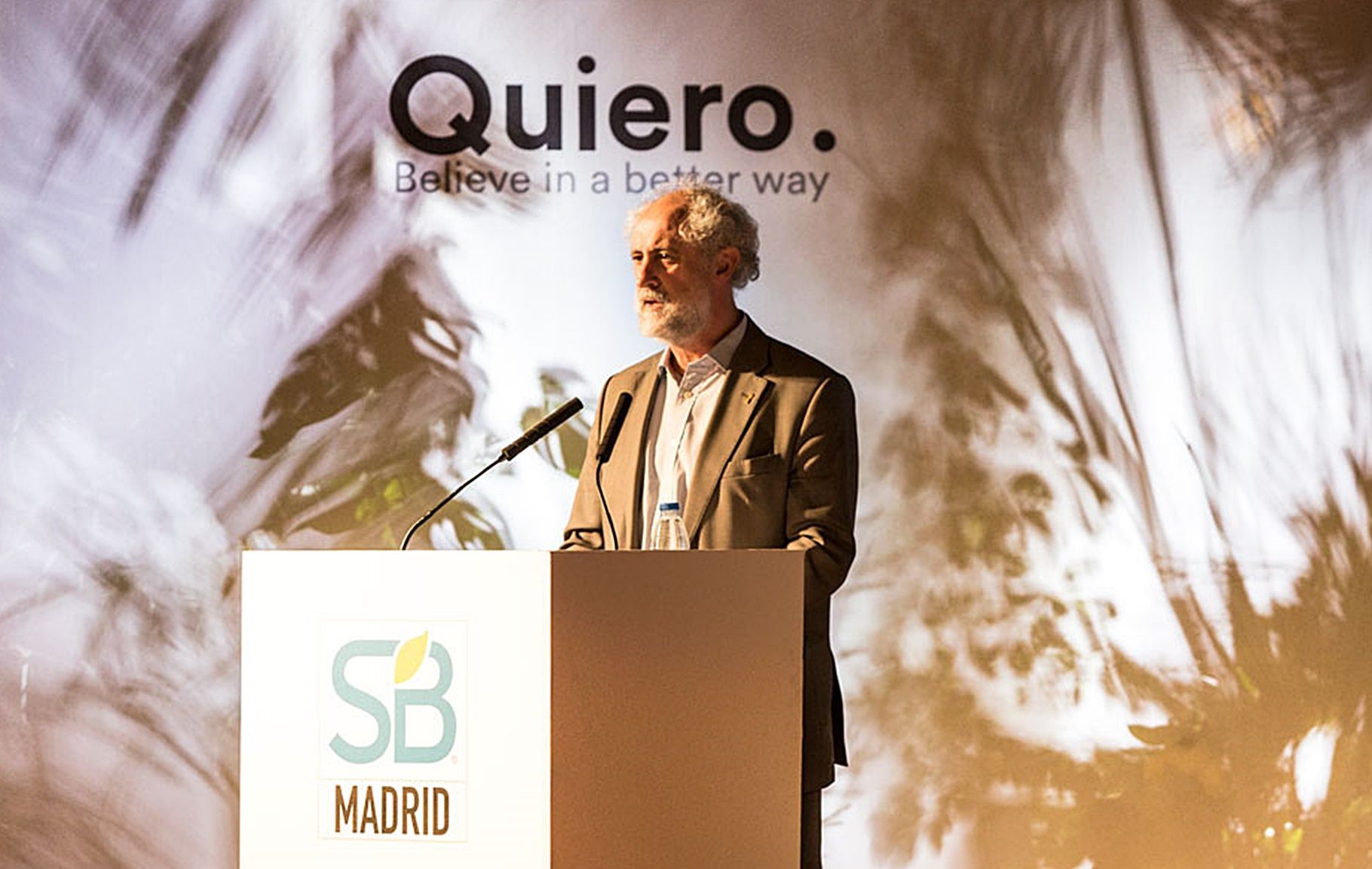 Luis Cueto, coordinador general de Alcaldía del Ayuntamiento Madrid, en la inauguración de hoy de Sustainable Brands 2018.