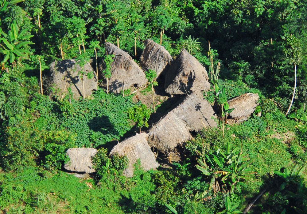 Aldea aislada en el Amazonas. Foto: Gleilson Miranda