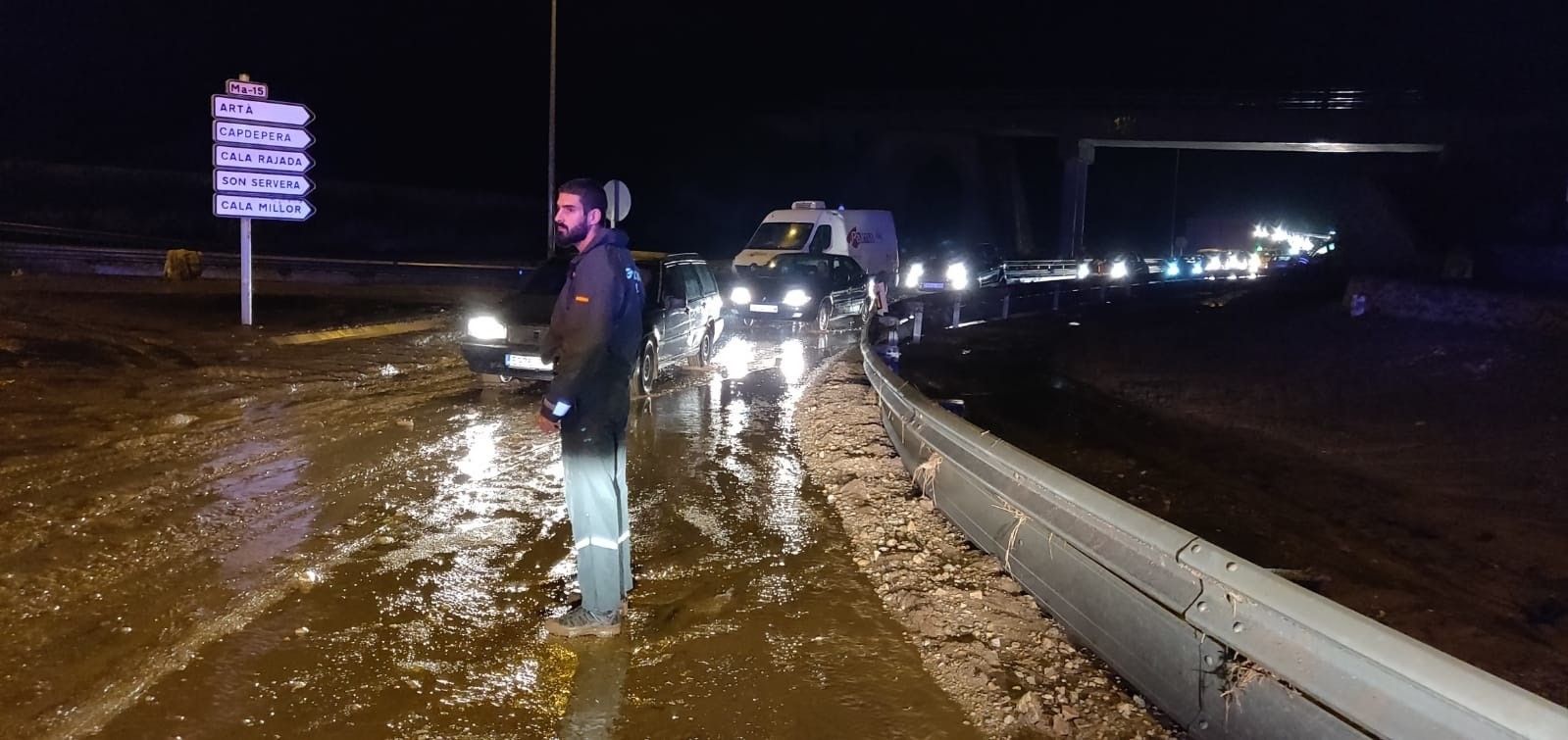 Mallorca, asolada por el temporal. Europa Press