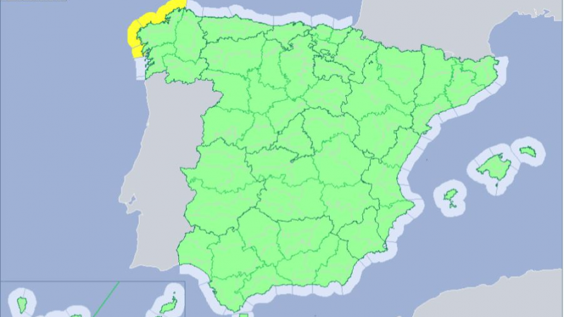 Mapa del viernes 12 de octubre Mapa del viernes 12 de octubre