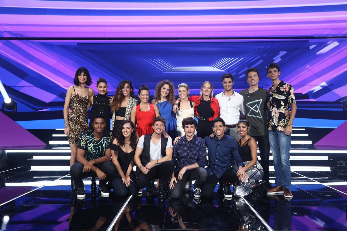 Los concursantes de OT 2018 antes de la Gala 2