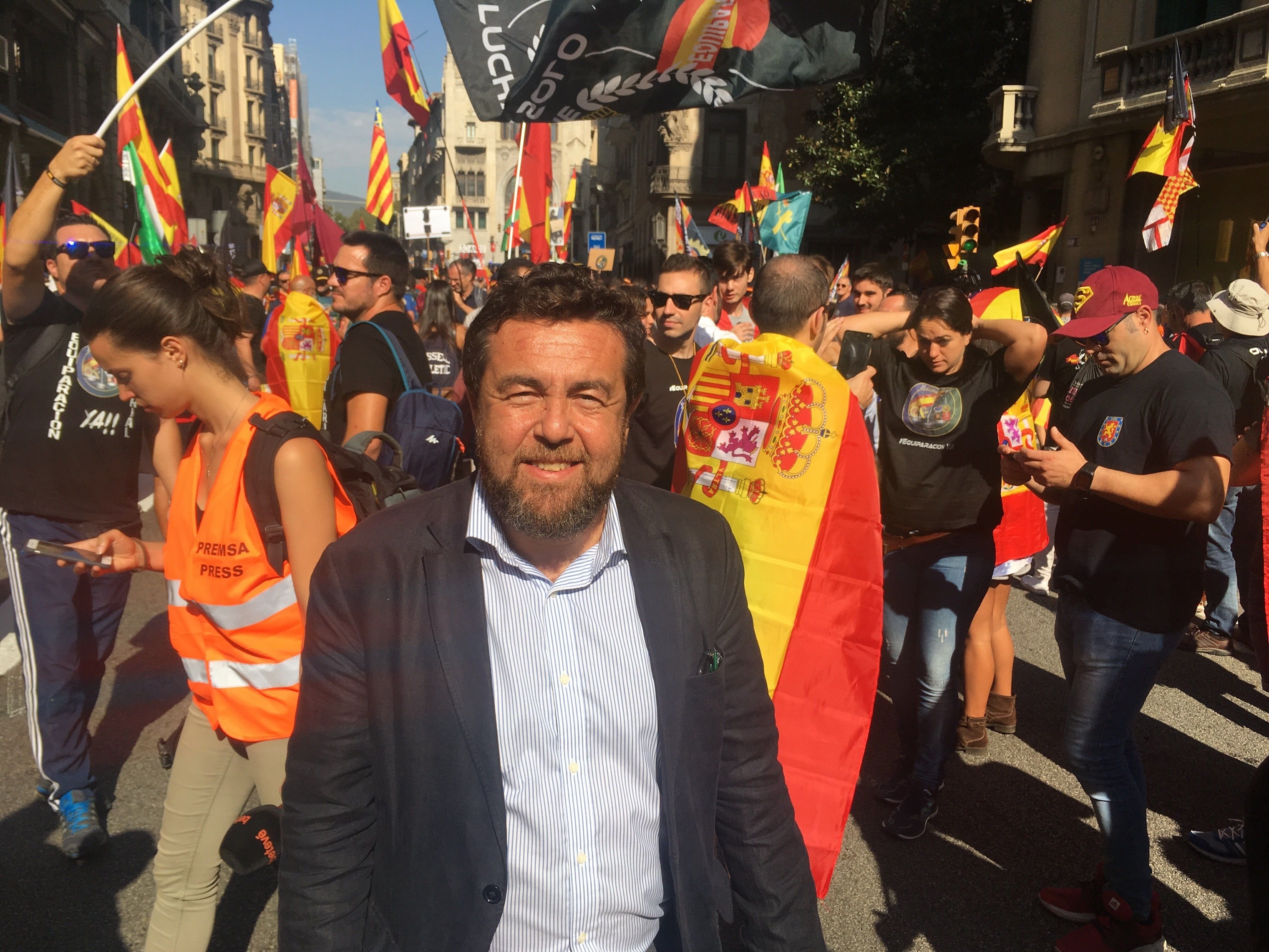 Gutiérrez (Cs) apoya la manifestación de Jusapol y a los policías vejados en Catalunya