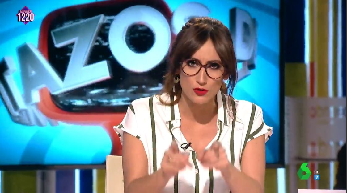 Ana Morgade en un momento del programa Zapeando de laSexta