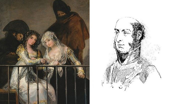 Tan frecuentes eran estas visitas y tan conocidas por sus aduladores como el duque de Alagón (en la imagen) que uno no sabe si la frase de “así se las ponían a Fernando VII” hacía referencia a las bolas de billar o a las chicas que frecuentaba. Tan frecuentes eran estas visitas y tan conocidas por sus aduladores como el duque de Alagón (en la imagen) que uno no sabe si la frase de “así se las ponían a Fernando VII” hacía referencia a las bolas de billar o a las chicas que frecuentaba.