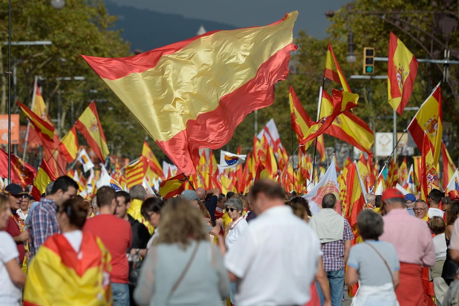 Manifestación 12 O Barcelona