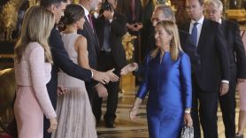 Recepción con motivo del día de la Fiesta Nacional. 