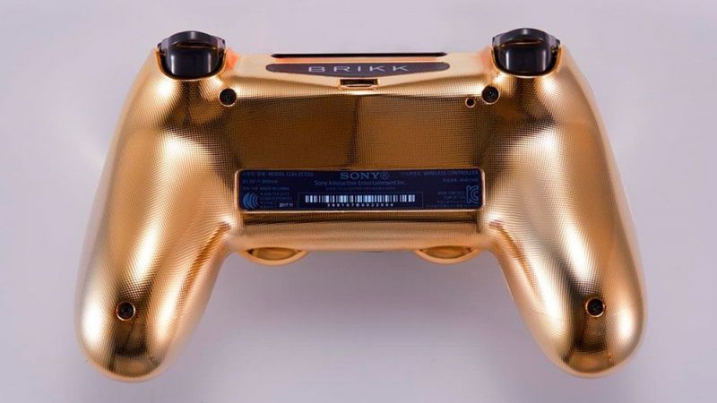 El mando más lujoso de PS4 El mando más lujoso de PS4