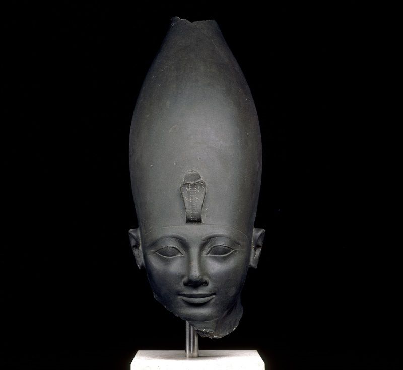 Cabeza del faraón Tutmosis III 1479 1457 a C. LaCaixa