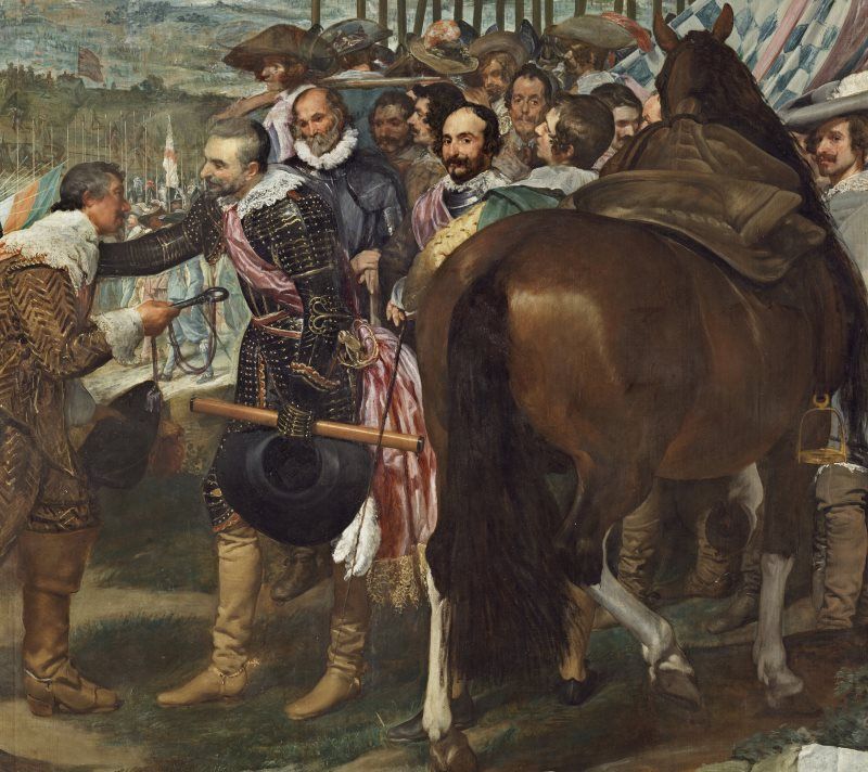 Ambrosio de Spínola, detalle del cuadro “La rendición de Breda” de Velázquez. Ambrosio de Spínola, detalle del cuadro “La rendición de Breda” de Velázquez.