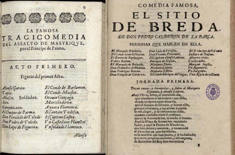 Tanto Calderón de la Barca como Lope de Vega insistieron en la importancia de dar ejemplo.