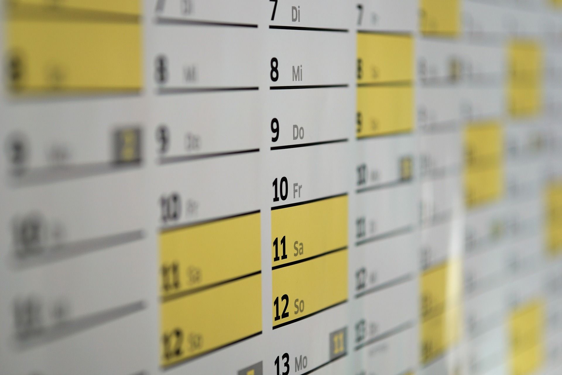 Calendario laboral 2019