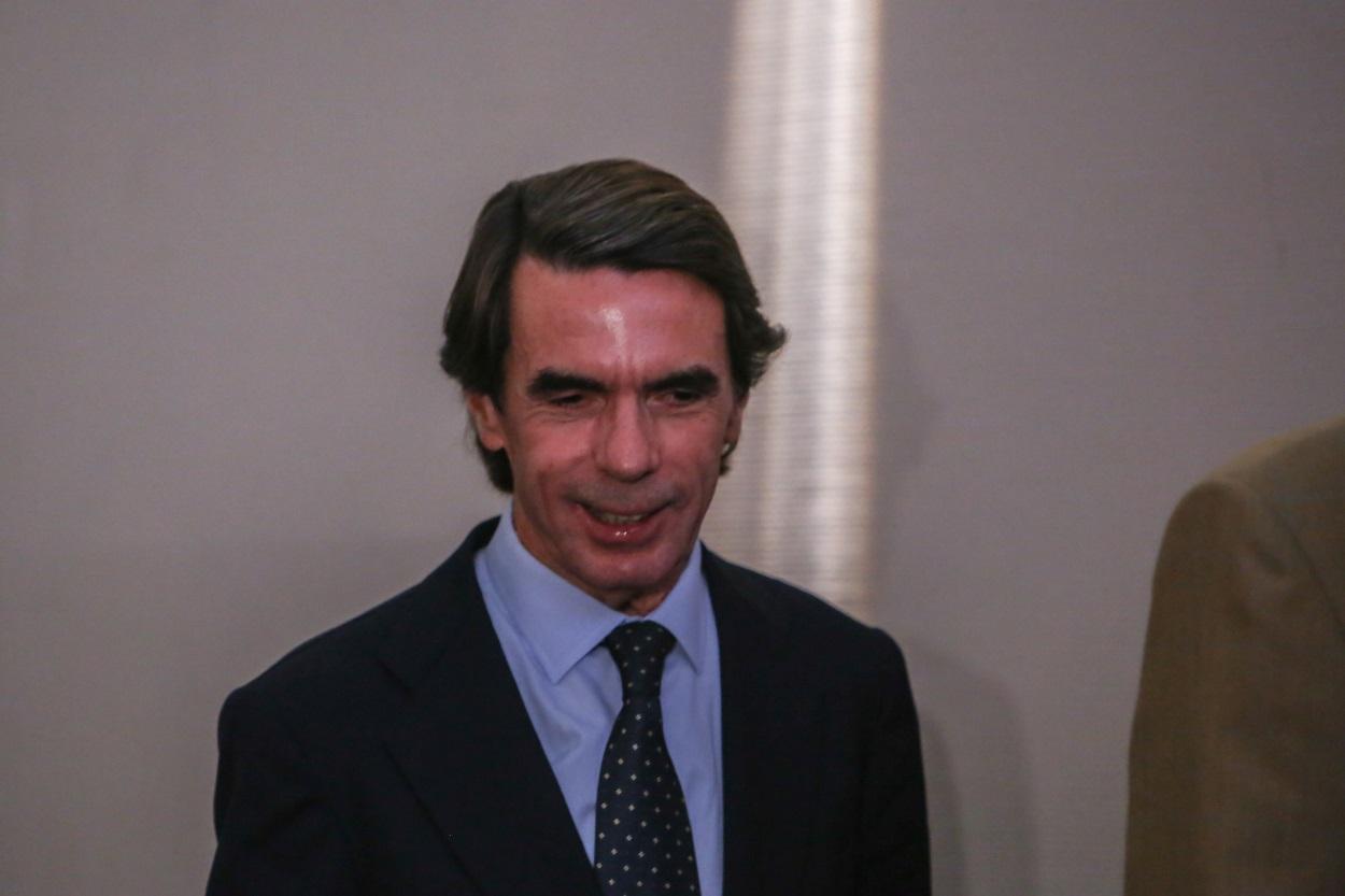 El expresidente del Gobierno y exlíder del PP, José María Aznar