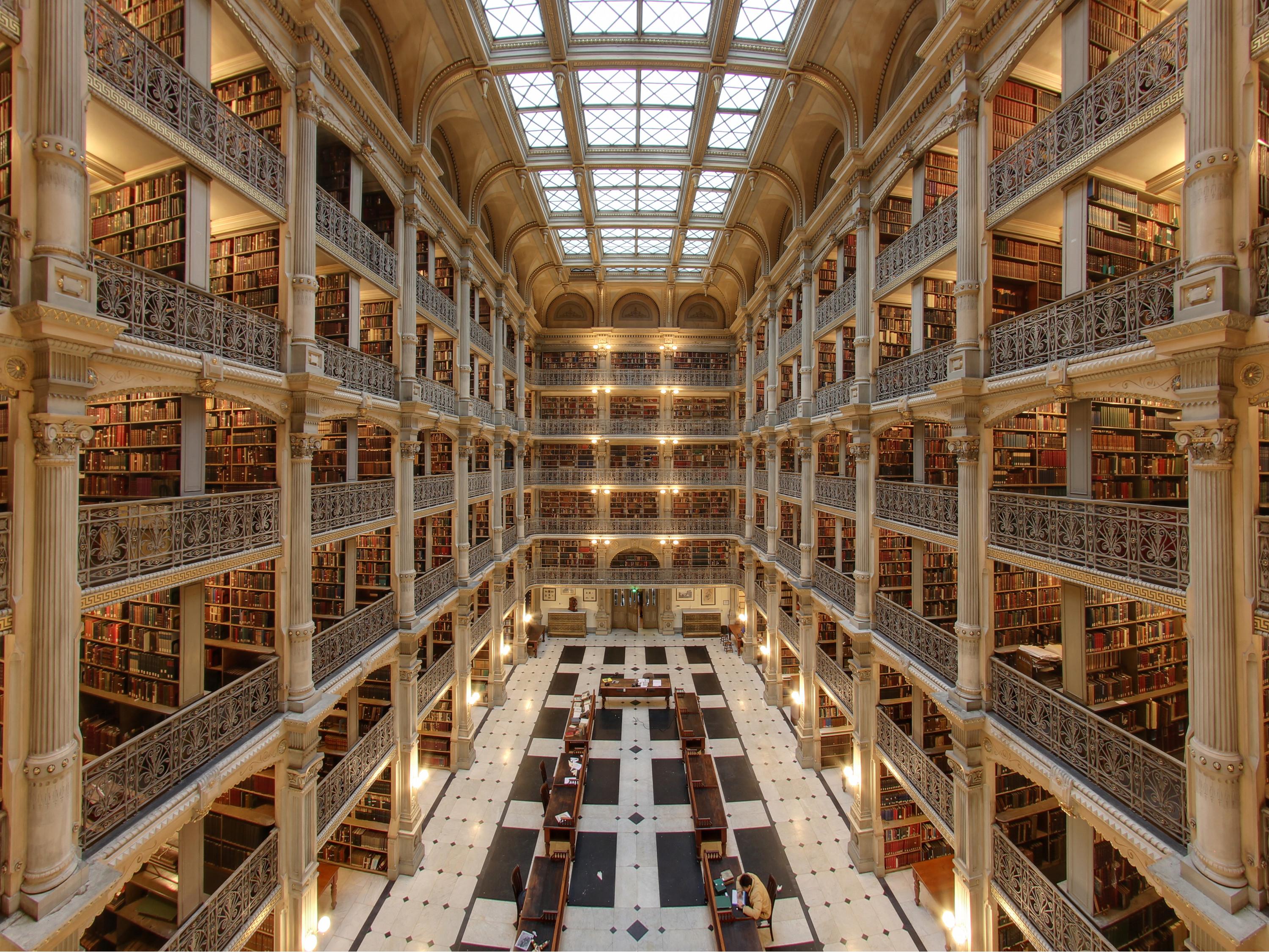 George peabody library - fuente: Wikipedia