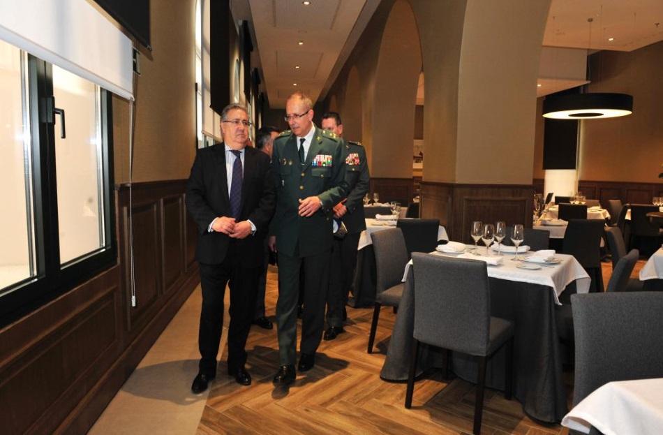 Zoido en la inauguración de la residencia para huérfanos de La Guardia Civil. Ministerio del Interior