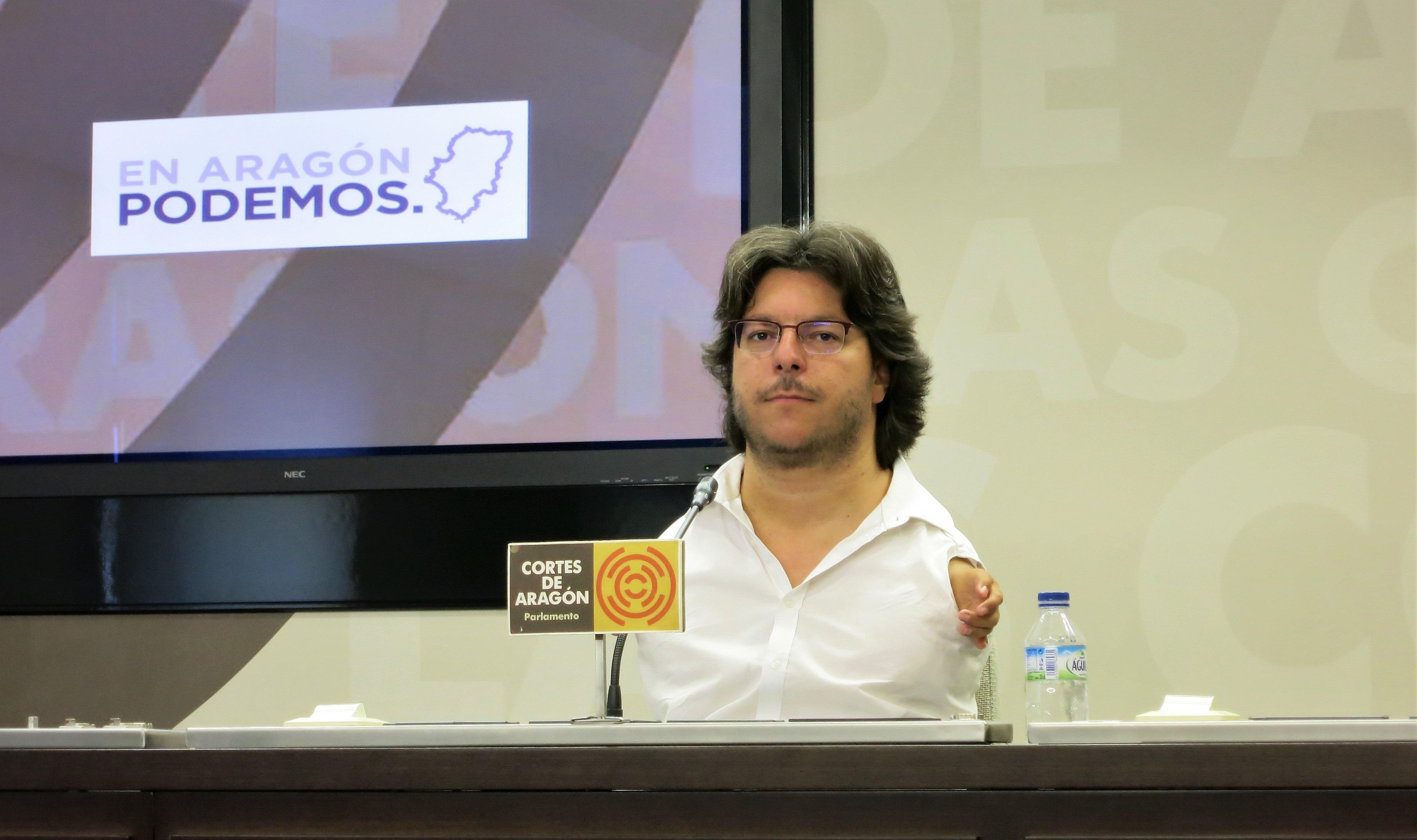 El diputado regional de Podemos Raúl Gay en una imagen de archivo -Europa Press