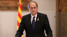 El presidente de Cataluña, Quim Torra
