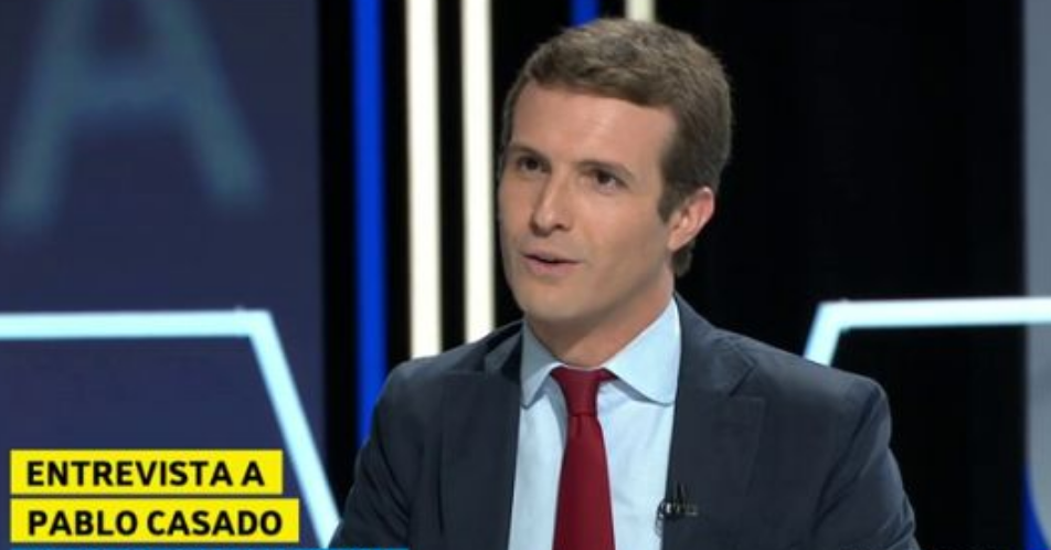 Entrevista a Pablo Casado en El Objetivo.