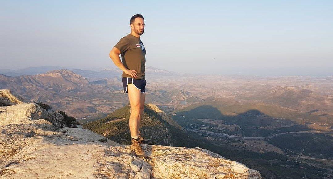 Imagen del Instagram de Santiago Abascal