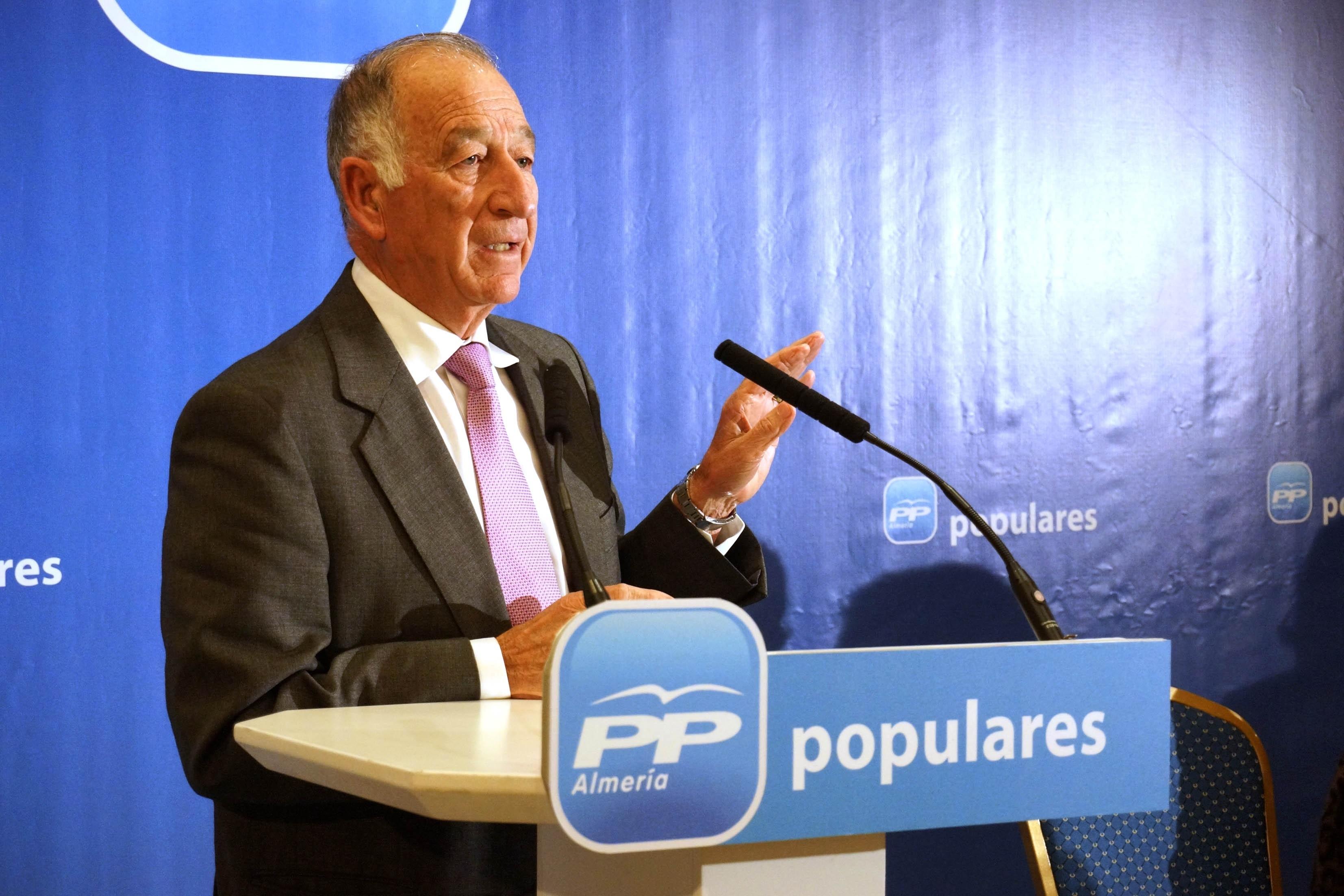 Gabriel Amat, presidente de la Diputación y líder del PP en Almería