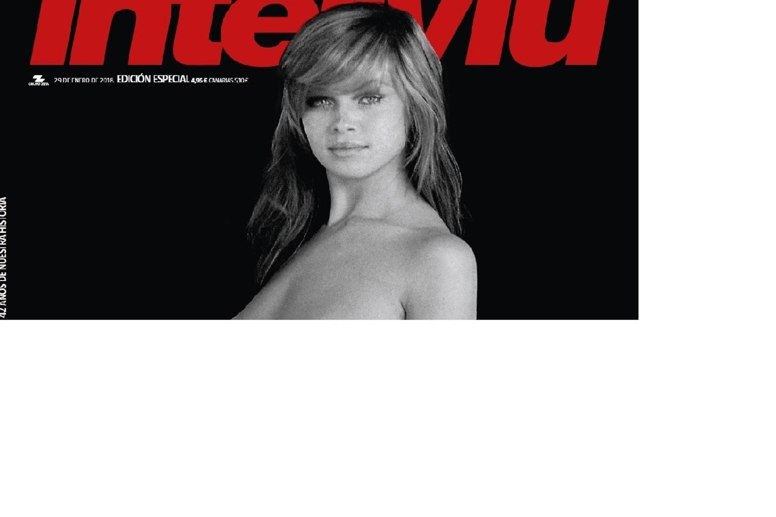 El mítico desnudo de Marisol vuelve a la portada de Interviú que se despide de sus lectores tras 42 años de vida - EuropaPress