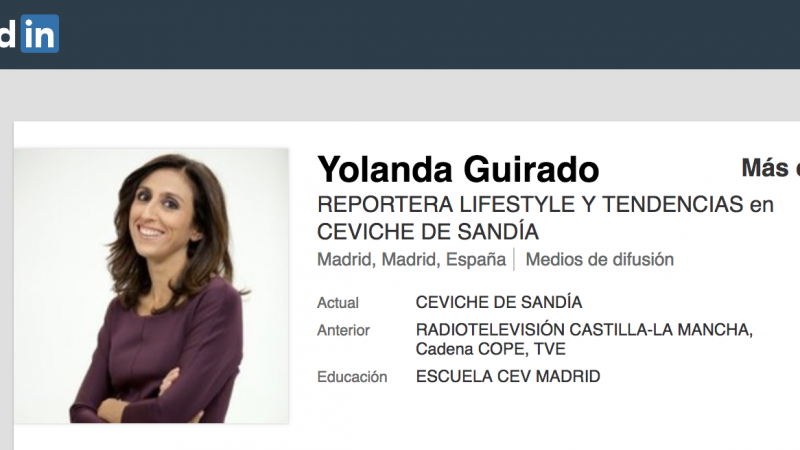 Linkedin de Yolanda Guirado