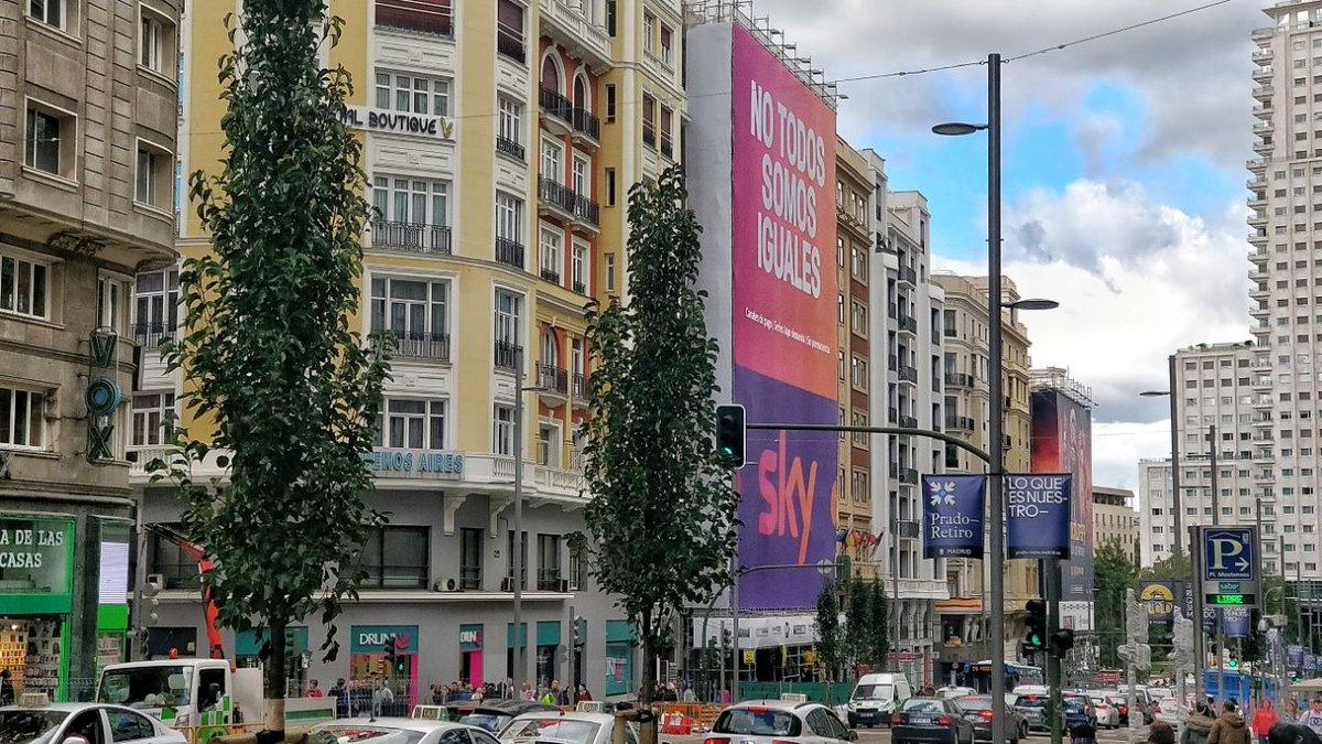 Imagen de la Gran Vía de Madrid - Ayuntamiento de Madrid