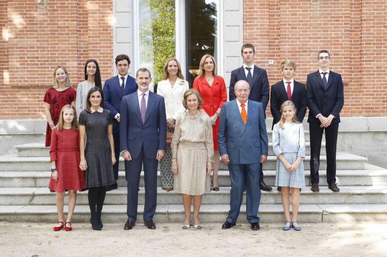 La Infanta Cristina y sus hijos, presentes en la celebración de los 80 años de la Reina Sofía. EP