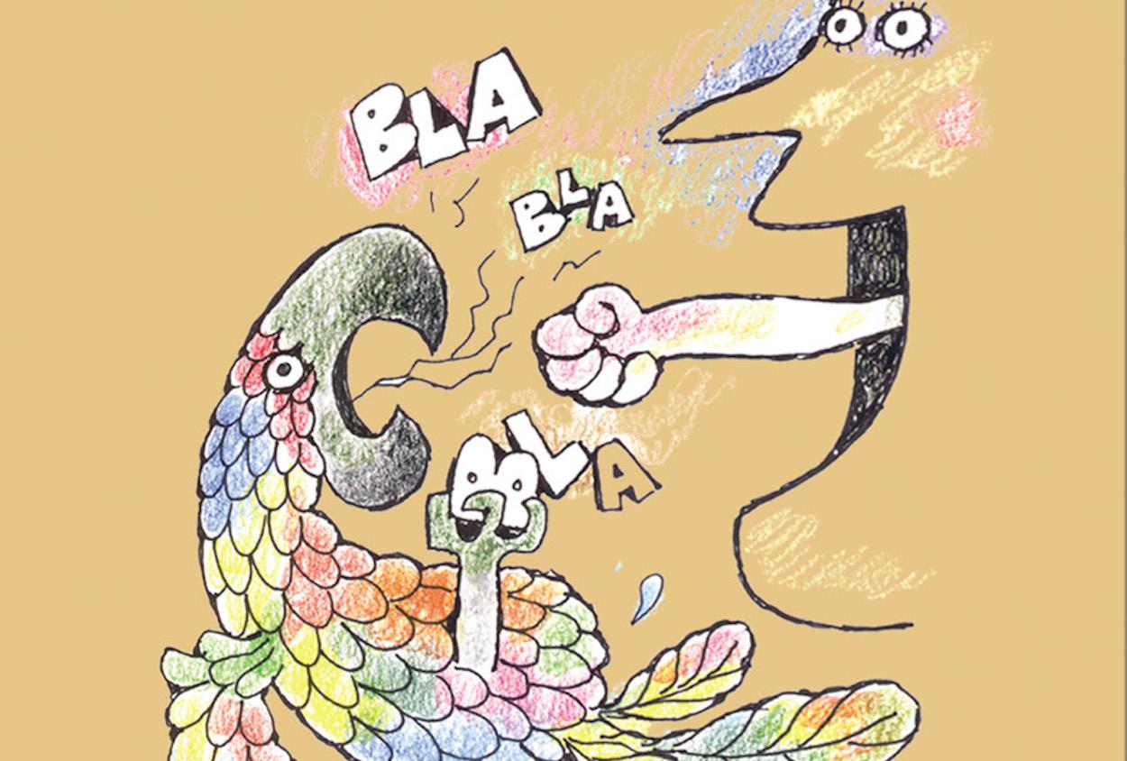 Portada de 'El periodista desvelado', que ha ilustrado el artista Andrés Vázquez de Sola.