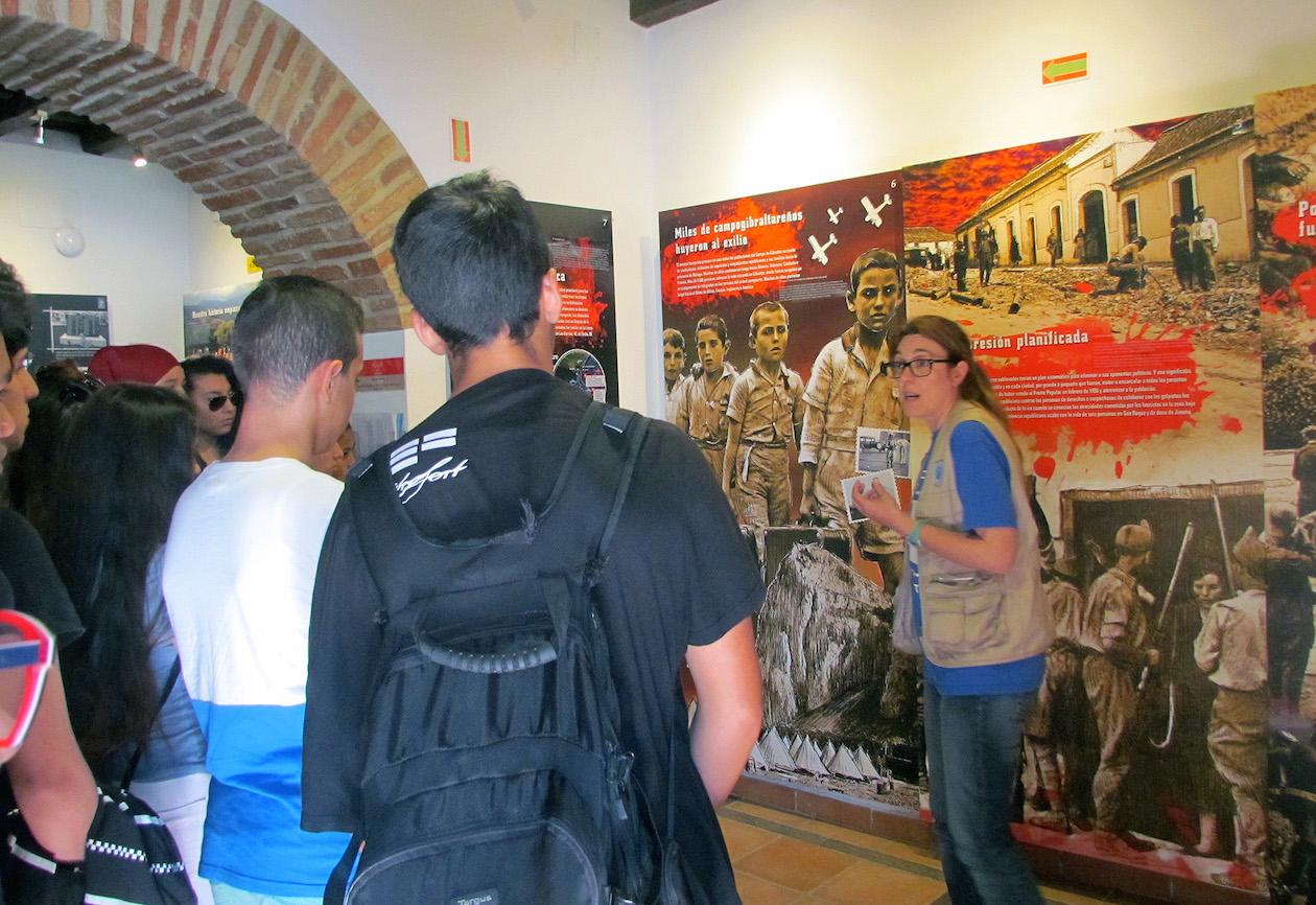 Imagen de archivo de la Casa de la Memoria La Sauceda, enclavada en Jimena de la Frontera.