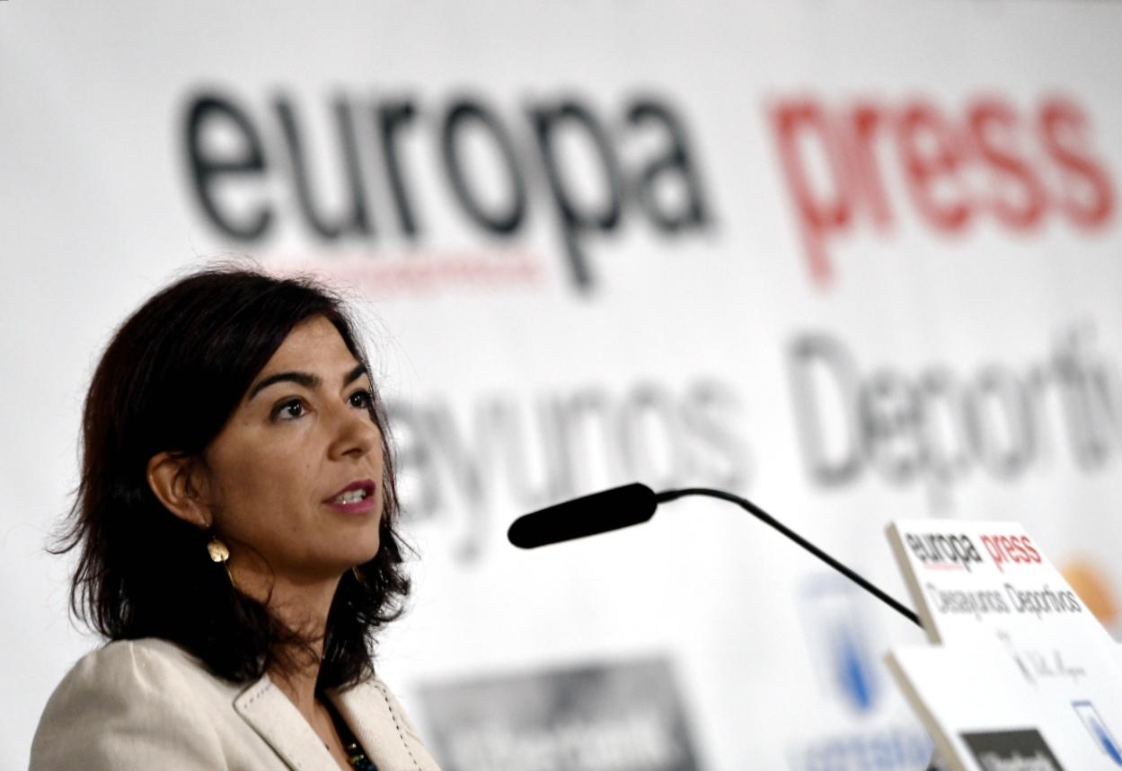María José Rienda, presidenta del Consejo Superior de Deportes, protagoniza el Desayuno Deportivo de Europa Press 