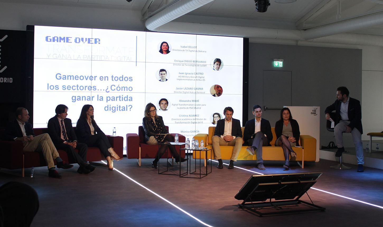 Momento de la presentación del estudio sobre transformación digital (Foto: altran.es).