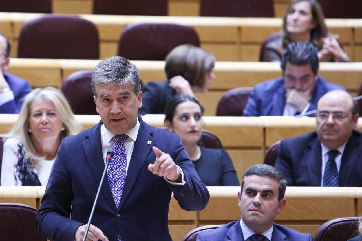 El portavoz del PP en el Senado, Ignacio Cosidó