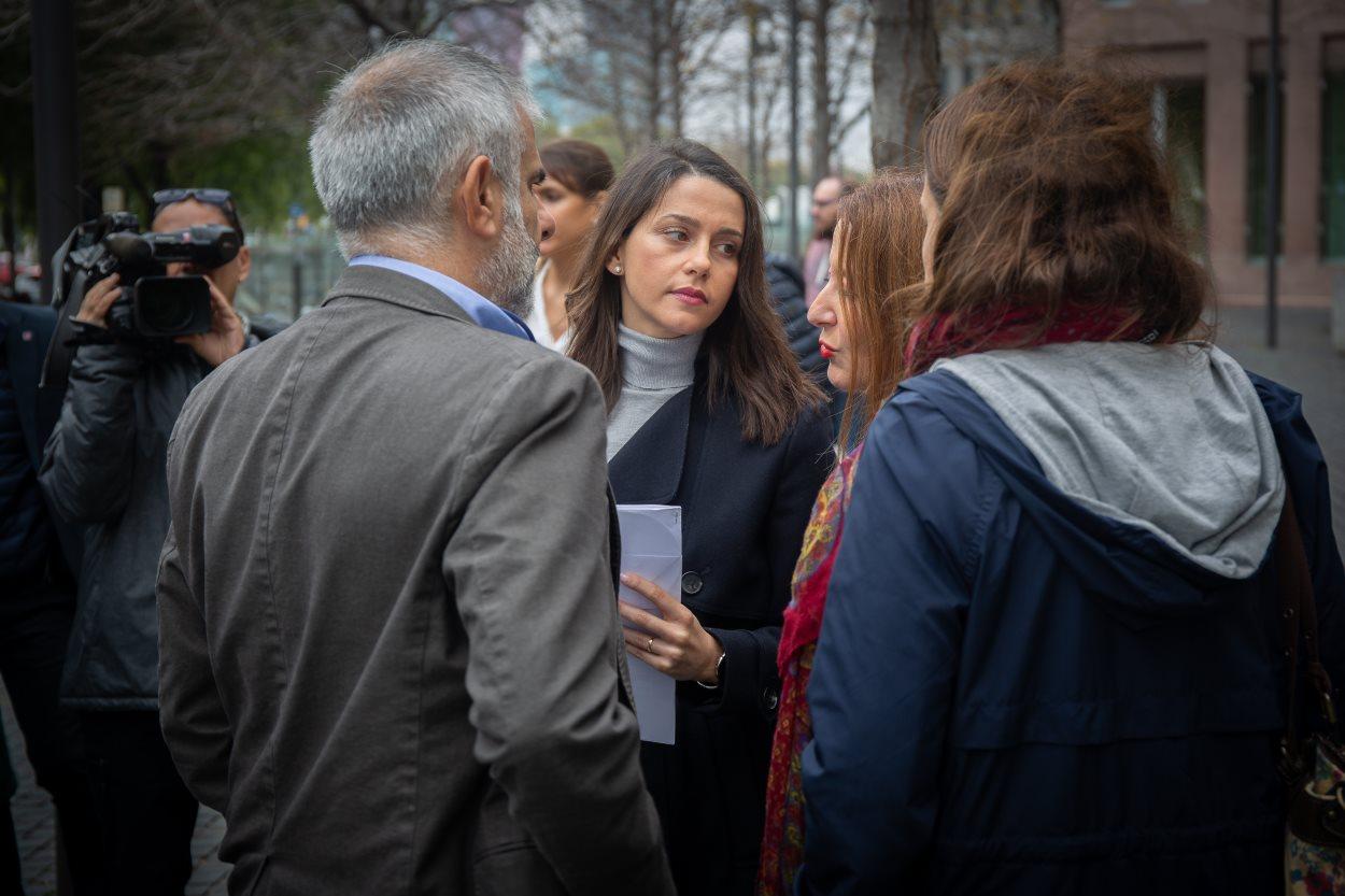 La diputada del Parlament de Catalunya y portavoz de la Ejecutiva de Ciudadanos, Inés Arrimadas. EP