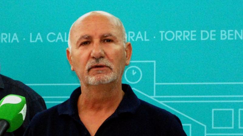 Exalcalde del PP y ahora concejal andalucista, José maría Gómez, alías Pepín.