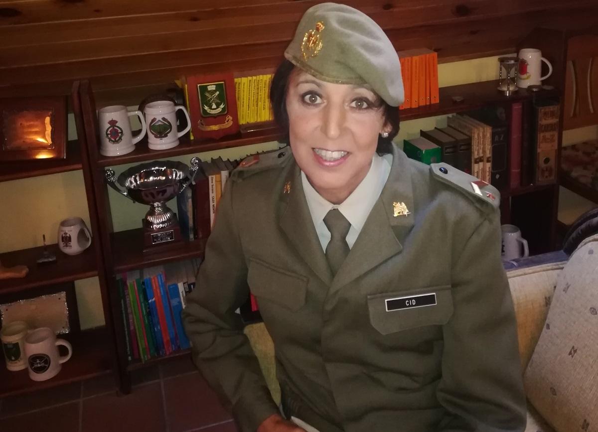 La suboficial del Ejército de Tierra Estrella Cid Sánchez