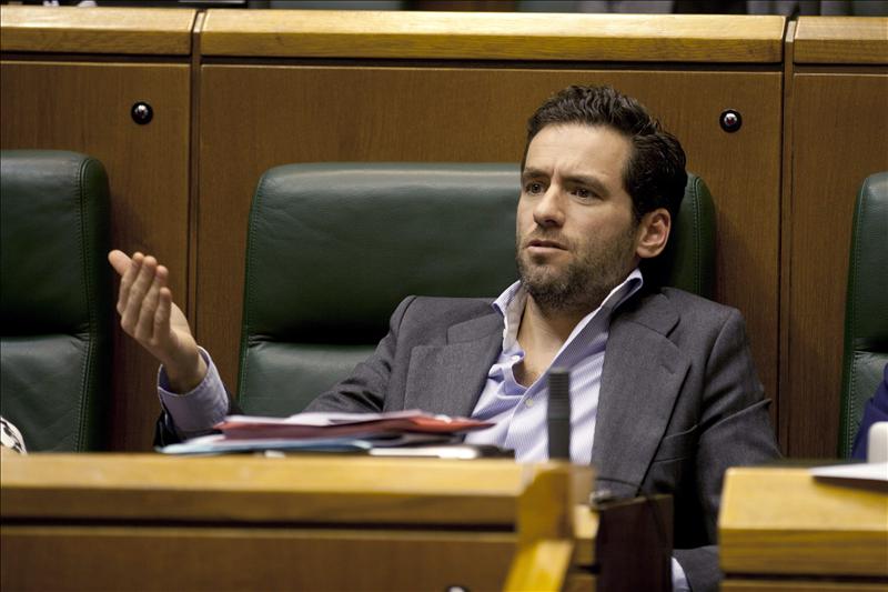 El portavoz del PP en el Parlamento vasco, Borja Sémper