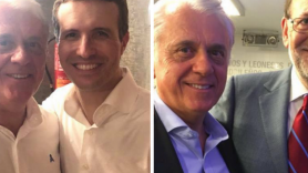 Manuel Altava y Pablo Casado. Facebook