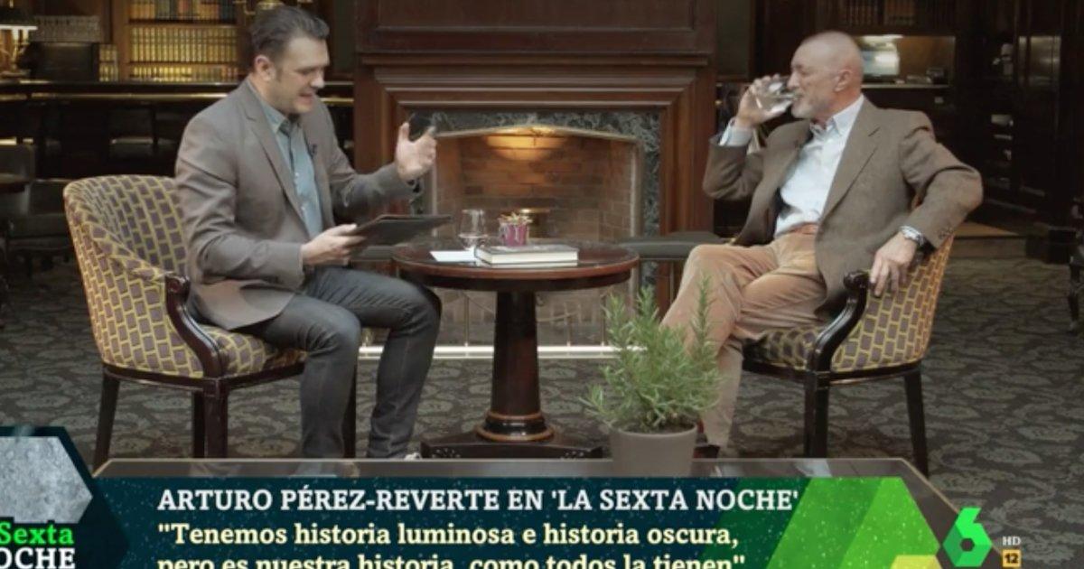 Arturo Pérez-Reverte en 'La Sexta Noche'.