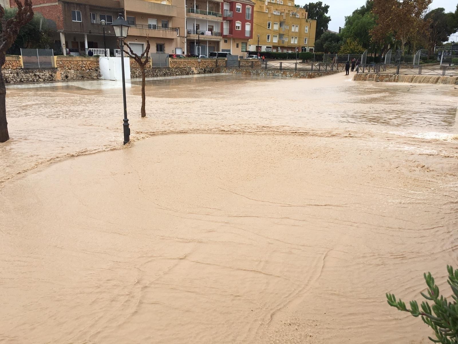 Consecuencias del temporal en Los Alcázares